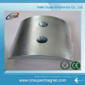 China Competitive Price Arc Shaped NdFeB Magnets with Hole